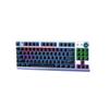 AULA F3001 Mechanical Keyboard Bluetooth Wireless Three Mode Metal Panel Two-color Injection Molding Cool Backlight Effect 87Key