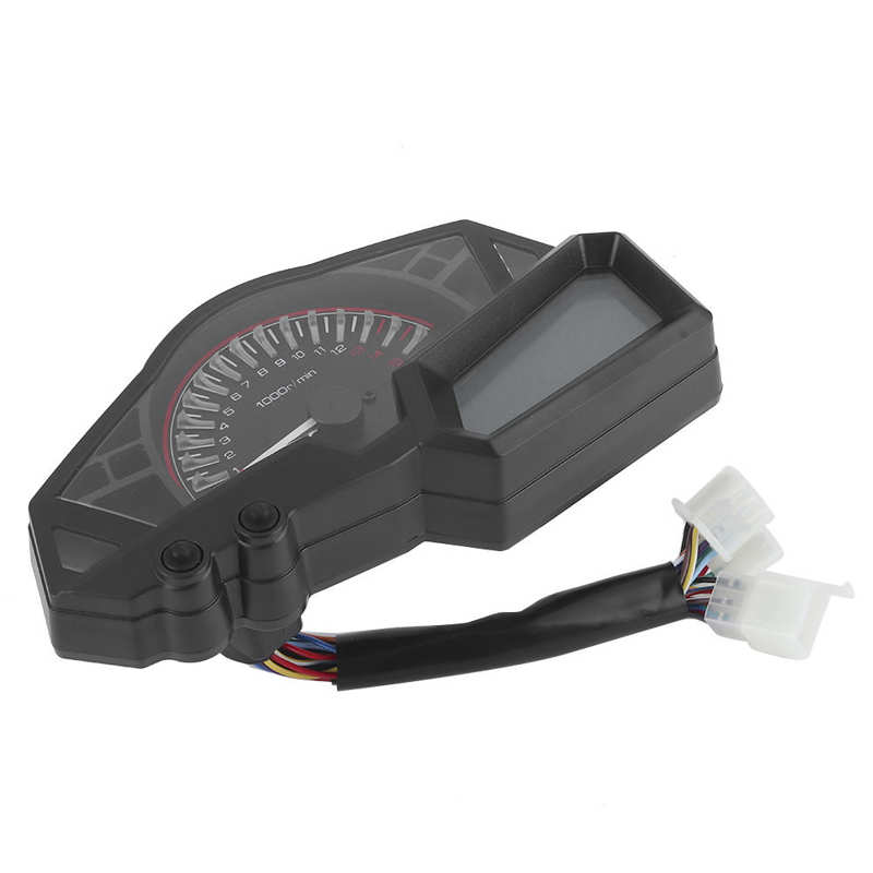 LCD Motorcycle Odometer Speed Fuel Gauge 15000RPM Fit for KAWASAKI NINJA 300/EX300/300SE 13-15 Motorcycle