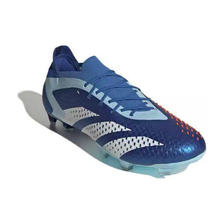 adidas Predator Accuracy.1 Low FG Pacote Marinerush Tênis Unissex Azul Azul-Royal Brilhante Branco-Nuvem GZ0031