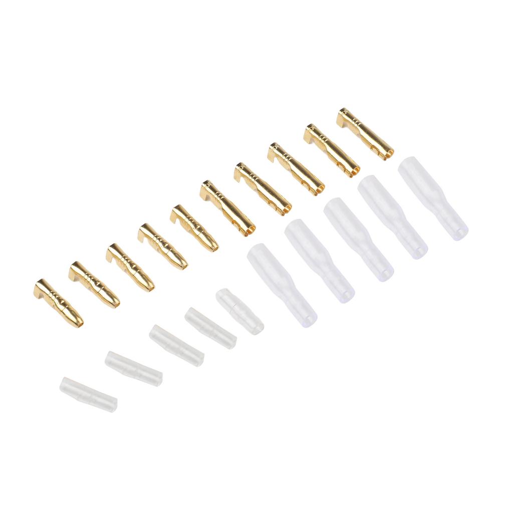 Ferrules 120PCS Connectors Brass Wire Connectors For 0.3-1.5mm2 Wires Insulated Wire Connectors Daily Wiring Needs