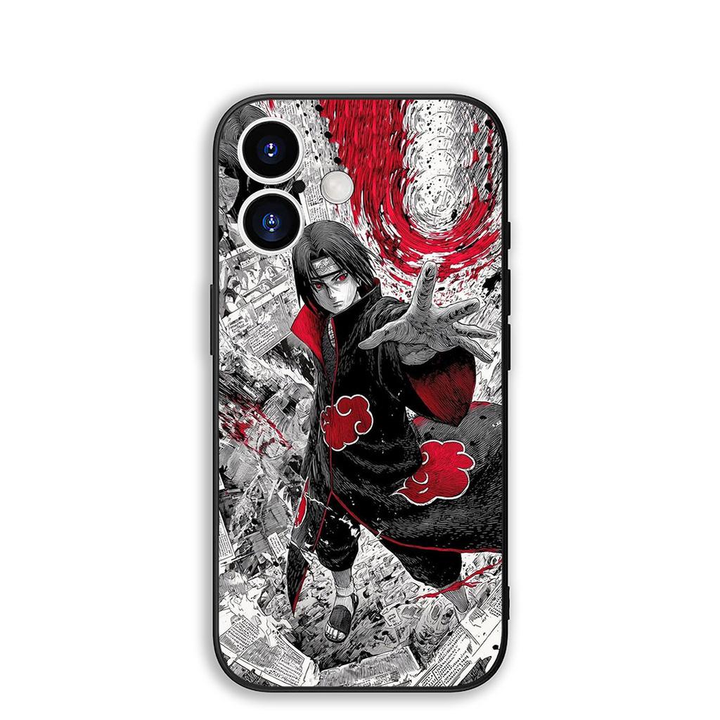 Cover for Samsung Galaxy S22 S21 S20 Fe Ultra S9 Plus + A13 A22 M21 M31 M55 M15 Phone Case Pain Itachi Uchiha Narutos Akatsuki