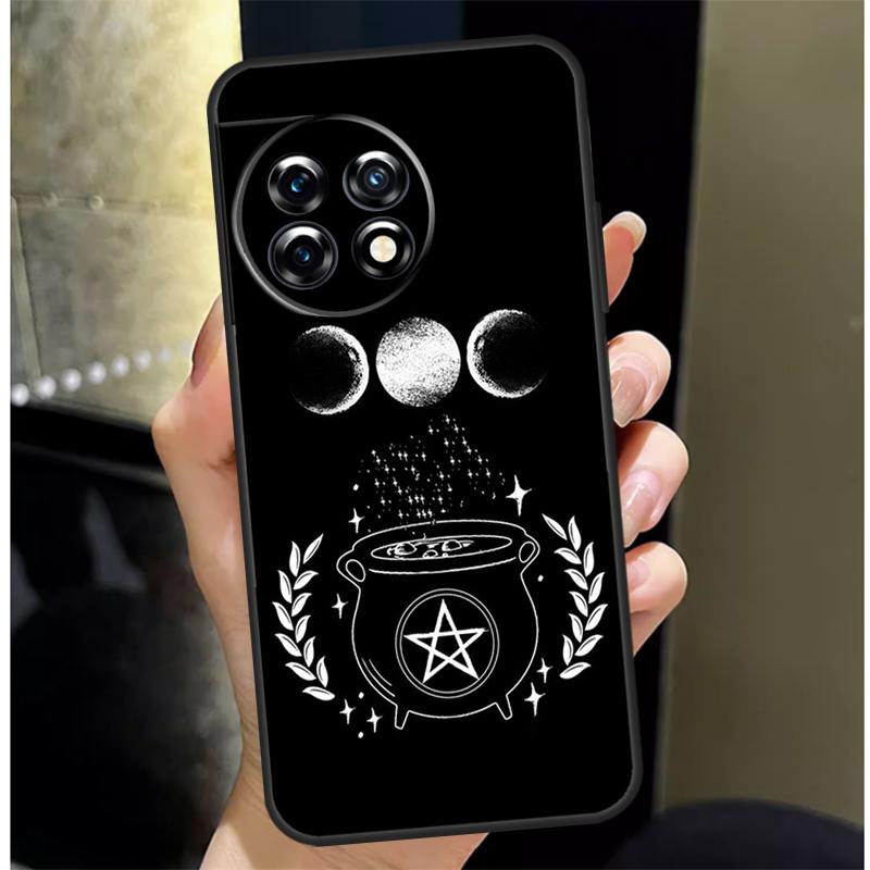 Witchcraft Occult Pentagram Cover For OnePlus Nord CE 4 2 3 Lite N10 N20 N30 OnePlus 13 12 11 10 Pro 10T 8T 12R 13R Case