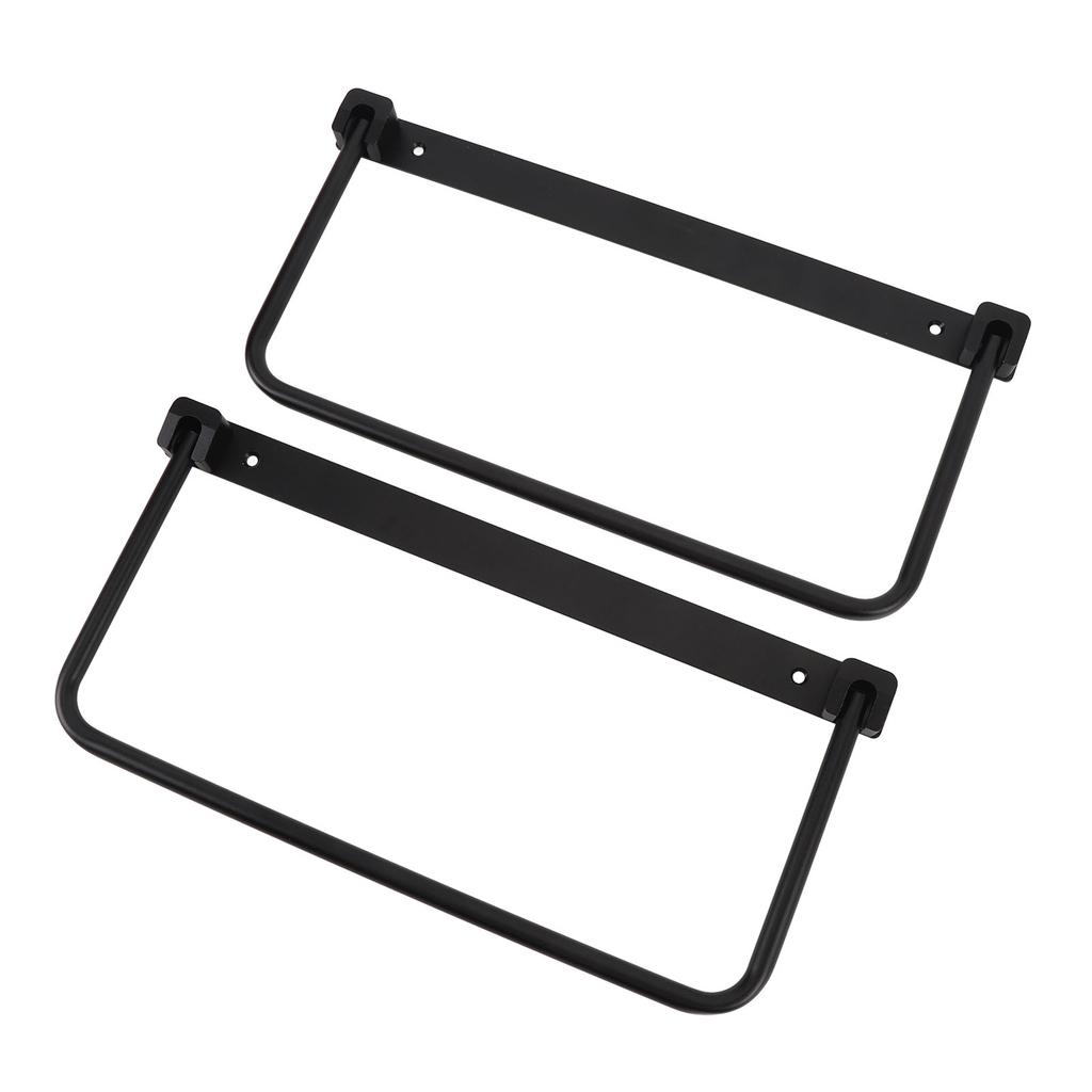 Pair of Foldable RV Shoe Rack Space Saving Aluminium Alloy Wall Mounted Shoe Organizer Hanging Shoe Storage Shelf for