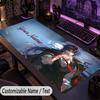 Custom Text Big Mousepad, Extended Desk Pad For Laptop Work GameHonkai Star Rail