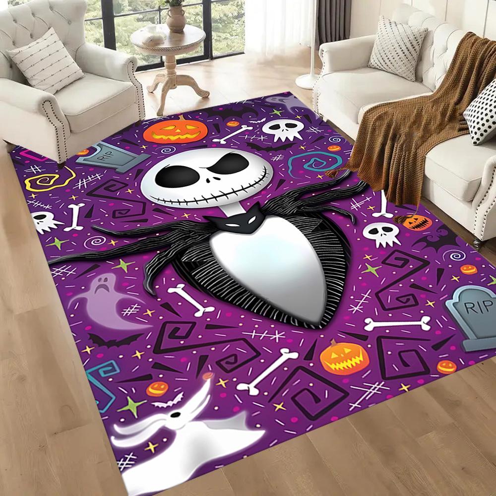 Halloween 95 Area Rug Design for Balcony Dormitory Entryway Playrooms Anti-slip Rug Office Home Decor Wedding Party Gift