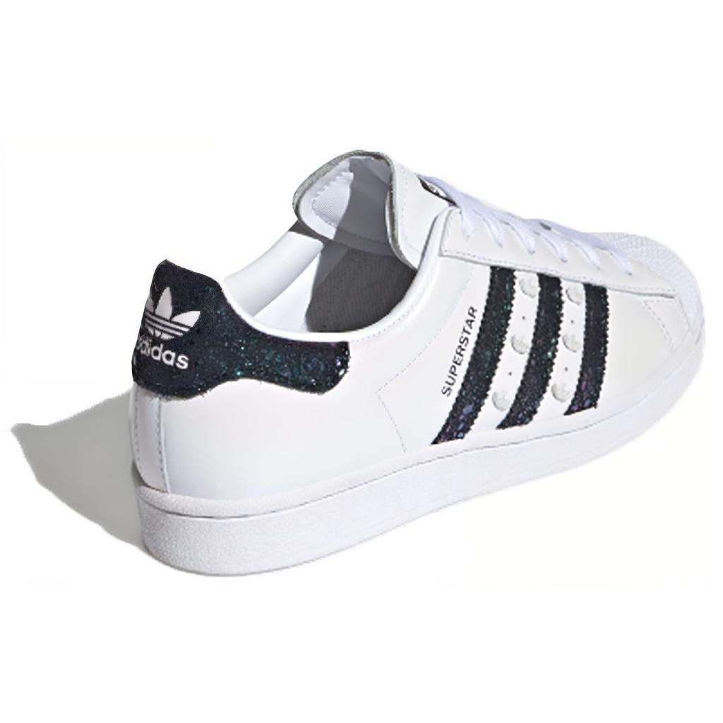 adidas Superstar White Black Splatter Women's H04237