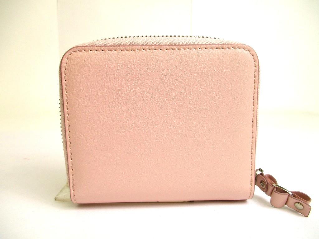 Authentic Salvatore Ferragamo Vala Light Pink Leather Bifold Wallet #a783  Refurbished