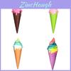 Giocattolo Squishy Gelato con Rimbalzo Lento in Materiale PU per Alleviare lo Stress e Come Regalo