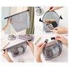 Waterproof Cosmetics Bag EVA Transparent Portable Make Up Storage Bag Toiletries Organizer Swimming Bag Water-proof Swimsuit Bag