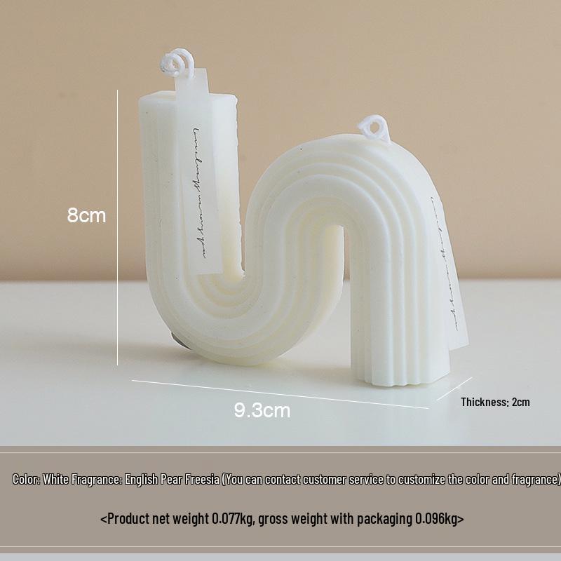 Handmade Geometric Scented Candles: Smokeless Aromatherapy Ornaments & Birthday Gift Box