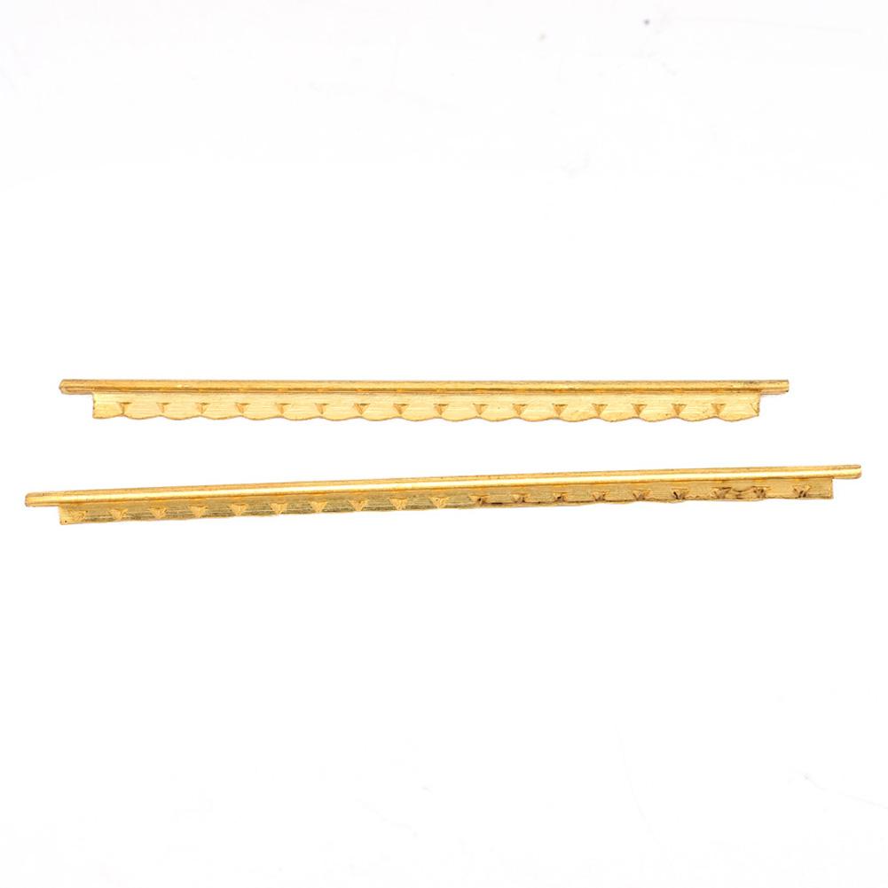 19 Pcs Brass Frets Wire Fretwires Repair Replacement Parts for Classical Acoustic Guitars
