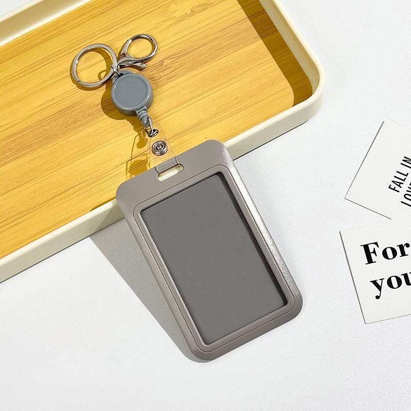 Cute Badge Holder Retractable Badge Clip Colorful Badge Reel With Id Card Holder For Nurse Office Hospital Supplies