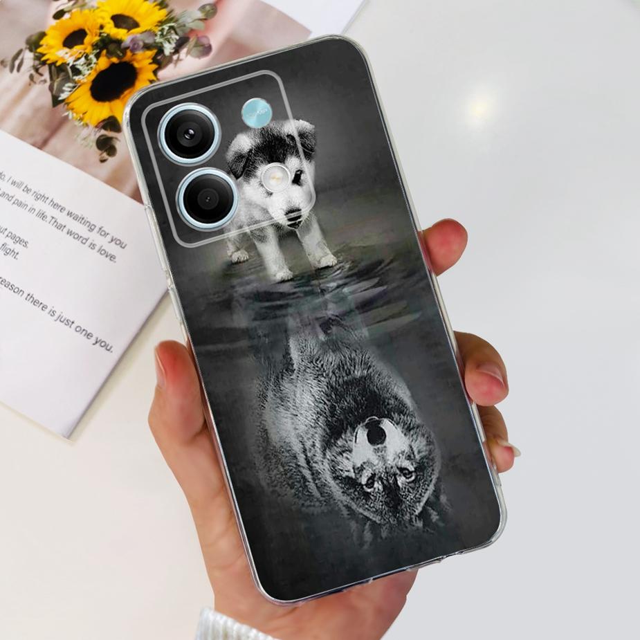 För Xiaomi Redmi Note 13 Pro Plus-skal Lyxigt målat fodral Klar silikontelefonskal för Redmi Note 13 Pro Note13 5G Mjukt skal