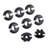 Mgoodoo 15Pcs 25 GM Front Air Deflector Grommets Fastener 15733970 2147483648 for Sierra Deflector Grommet Auto Interior Parts
