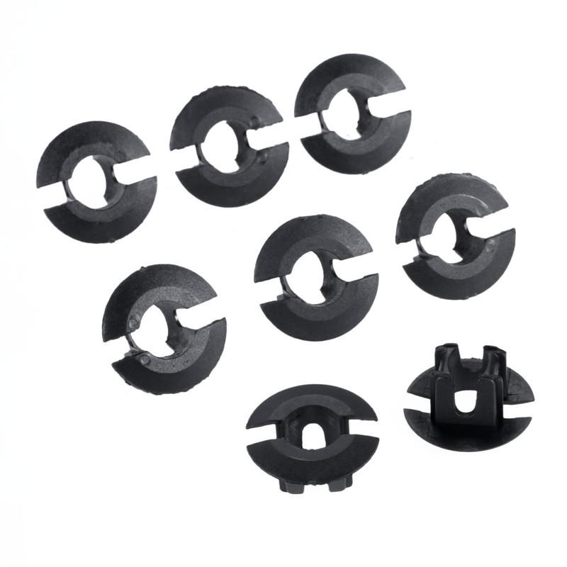 Mgoodoo 15Pcs 25 GM Front Air Deflector Grommets Fastener 15733970 2147483648 for Sierra Deflector Grommet Auto Interior Parts