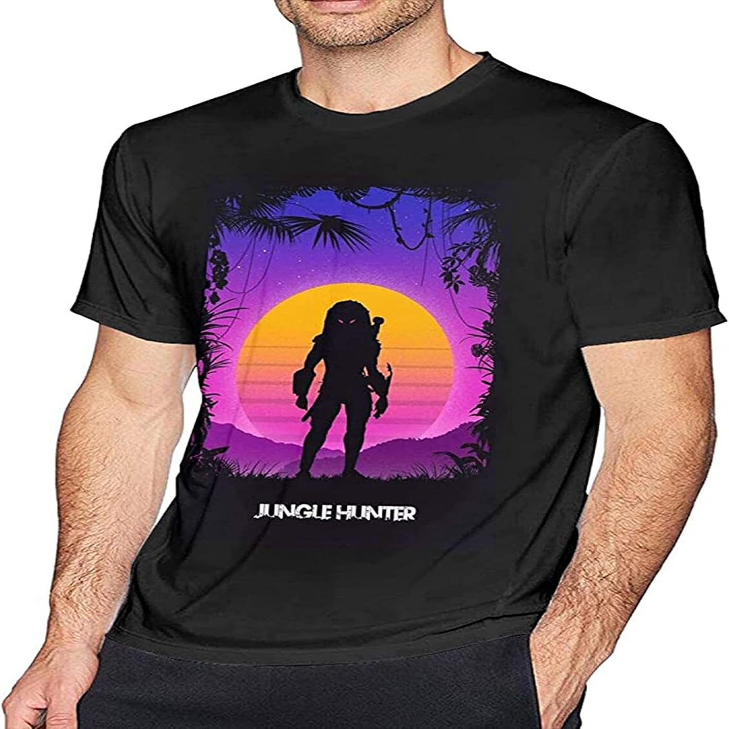 Predator Men s Regular-Fit Short-Sleeve Crewneck Sleeve T-Shirt XXL