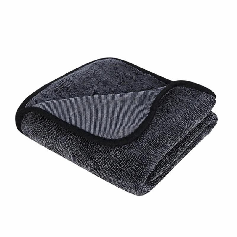 Car Wash Towel 1200GSM Microfiber Double-Sided Ultra Absorbent Car Wash Cloth Cleaning Drying Towel Washing Accessories