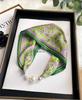 Magnetic Buckle Silk Scarf Headband Internet Celebrity New Magnetic Buckle Bracelet Small Long Women's Summer Casual Necklace Diamond Neck Band