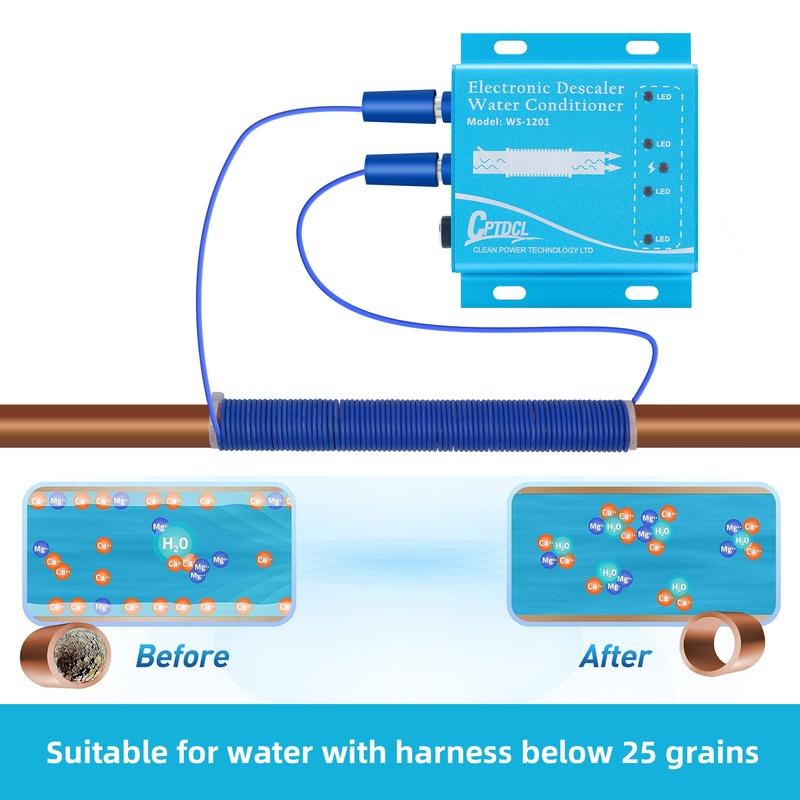 Electronic Water Descaler System Reduces Limescale
