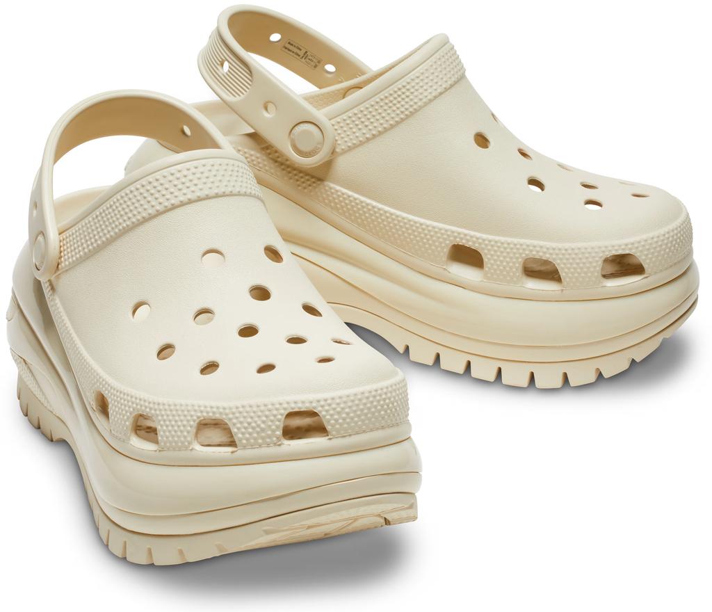 Clogs Crocs Beige Mega Crush