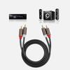 Aluminum Alloy Casing for RCA Audio Cable Tinned Copper Wire Amplifier Cable  TV
