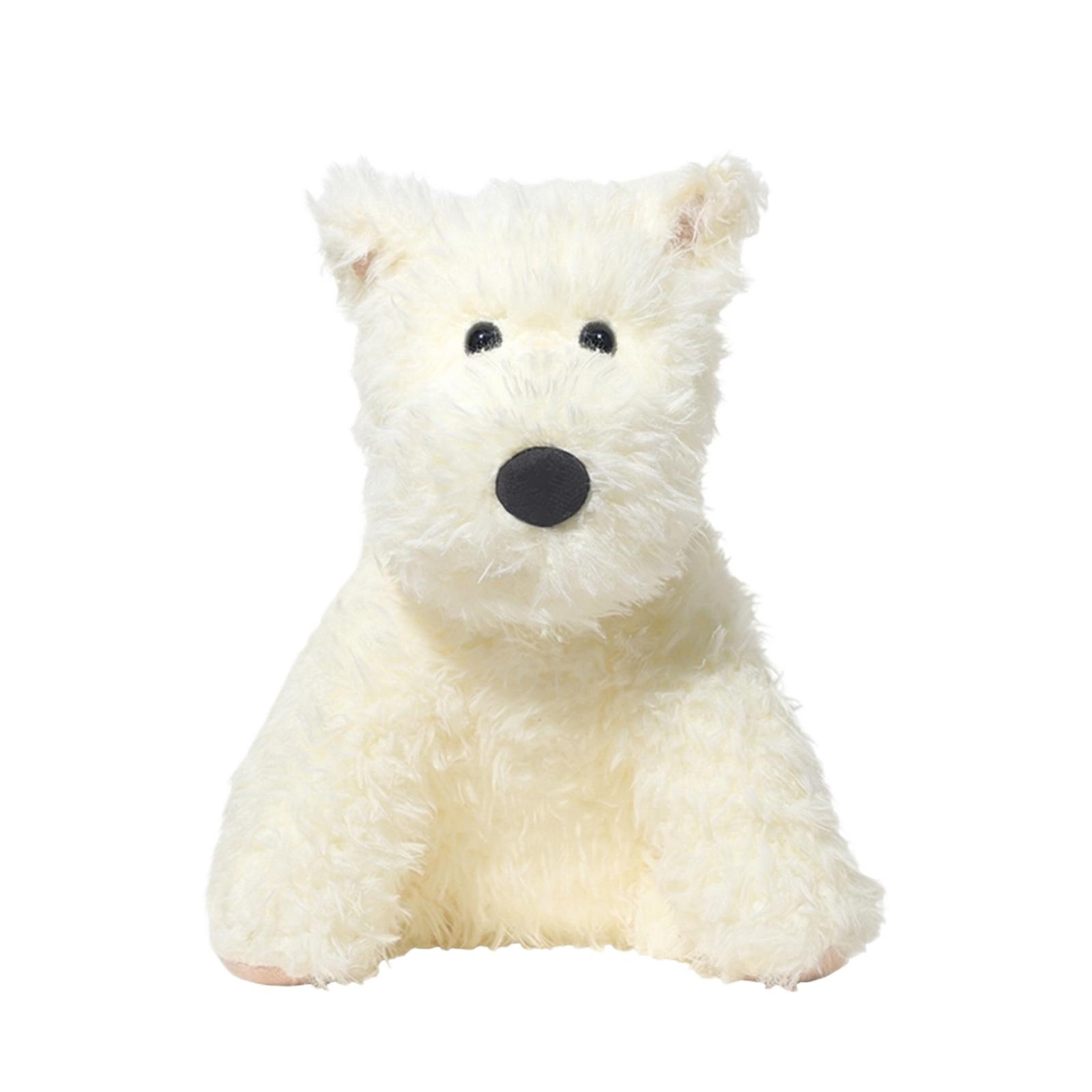

Soft Plush Dog Stuffed Animal Toy Large Size Fluffy Texture Sitting Position Durable Material Suitable for Kids and Collectors One Size