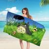 My Neighbor T-Totoroes Anime Anime Beach Swimming Towel Soft Absorbent Washcloth Children's Gifts For Kids Travel Camping Gym