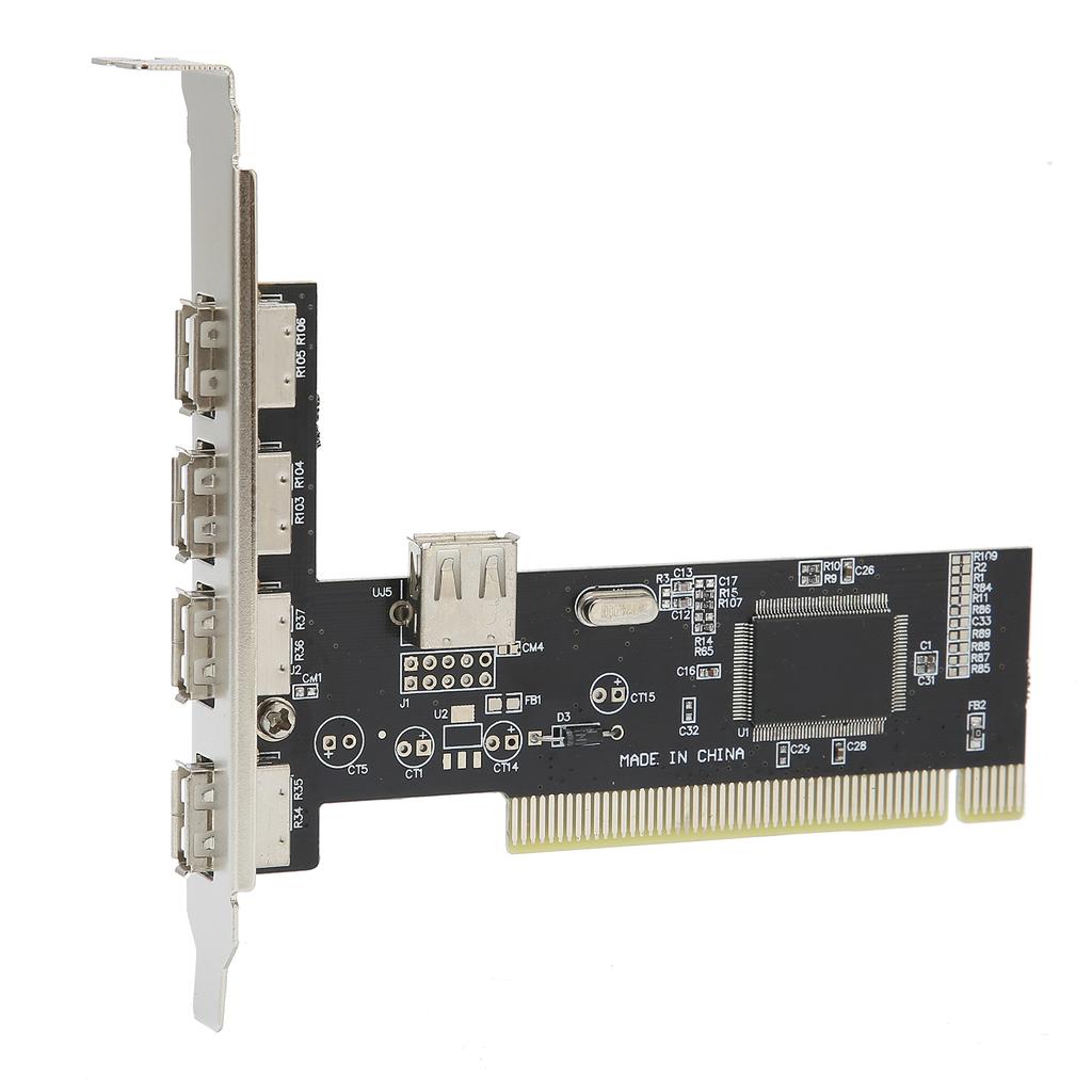 PCI Expansion Card To 4 Port USB2.0 Hub Adapter HighSpeed Converter Universal PC Accessories