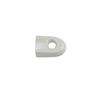 White Front Left Outside Door Handle Bezel Cover W/Keyhole For Versa 07-2012