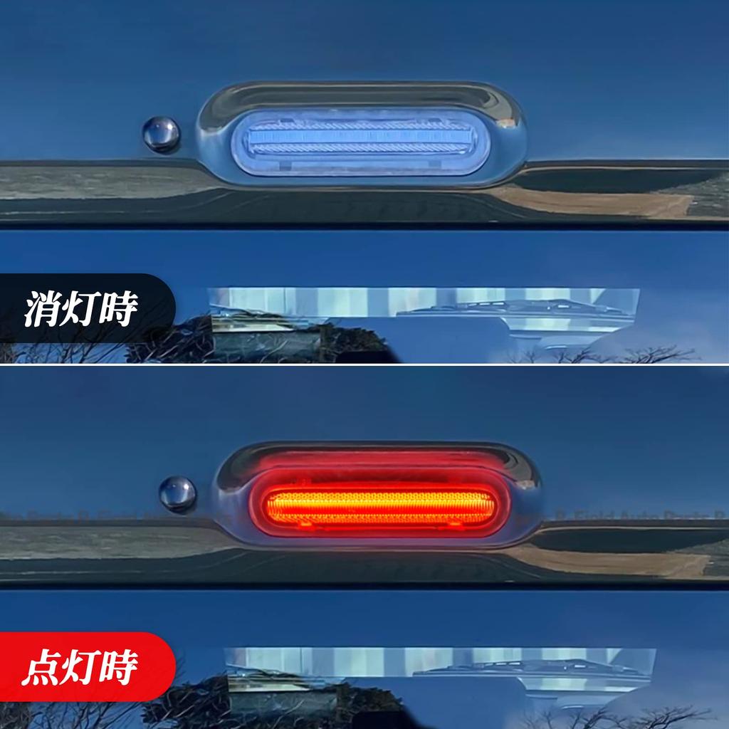 POPMOTORZ Suzuki LED Stop Brake Light for New Sierra Universal Replacement for Genuine Parts High-Mount Lamp, Jimny/Jimny JB64W/JB74, (Clear)