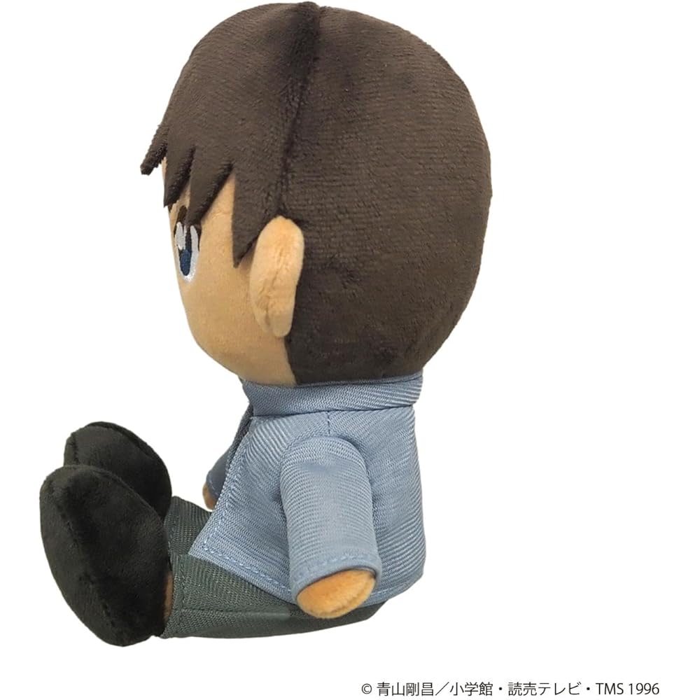 Sanei Detective Conan Fuwafuwa Friends Heiji Hattori Plush Toy 11x8x16 cm