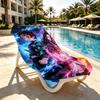 Demon Slayer Print Beach Towel Design, Soft, Lightweight. for Home Bathroom, Spa, Pool, Yoga, Surfing, Camping, Gift for Family, Friend