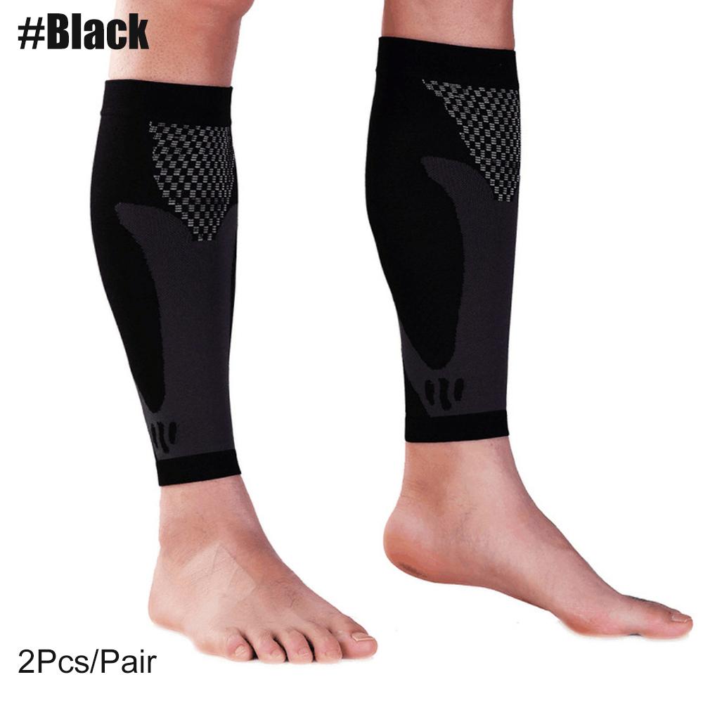 

Tcare 1 Pair Compression Calf Sleeves For Men & Women - Compression Socks - For Running, Shin Splint, Medical, Travel, Nursing S