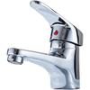Robinet chiuvetă Mixer baie Robinet mixer cald și rece Cromat Alamă solidă Robinet chiuvetă baie Vanity pentru baie Bucătărie Vestiar