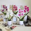 Butterfly Artificial Orchid Flower Bouquet For Home Decor And Arrangements Event