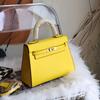 Kelli Bag Genuine Leather 2025 New Women's Bag Hand-carried High-end Handmade One-shoulder Crossbody Portable Women's Bag