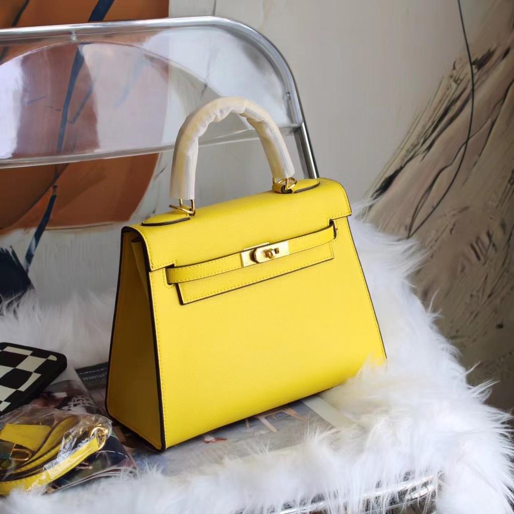 Kelli Bag Genuine Leather 2025 New Women's Bag Hand-carried High-end Handmade One-shoulder Crossbody Portable Women's Bag