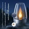 New Solar Outdoor Waterproof Stainless Steel Wine Glass Lamp, Garden Table Lamp, Villa Garden Landscape Camping Lamp