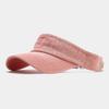Spring and Summer Cotton Solid Visors Baseball Cap Adjustable Sun Protection Cap For Men and Women 06