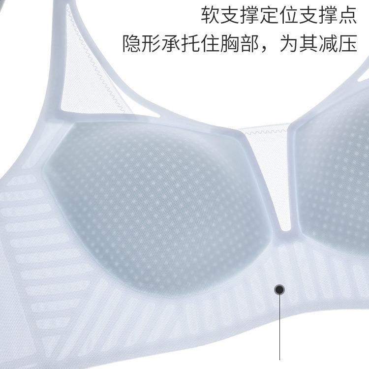 Ultra-thin Seamless Underwear Women's Chest Small Gathering Soft Support Upper Support Anti-sagging Bra Summer No Steel