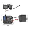 21V Brushless Screwdriver Switch Replacement 9-wire Pin Connector Accessory Cut-Off Switch