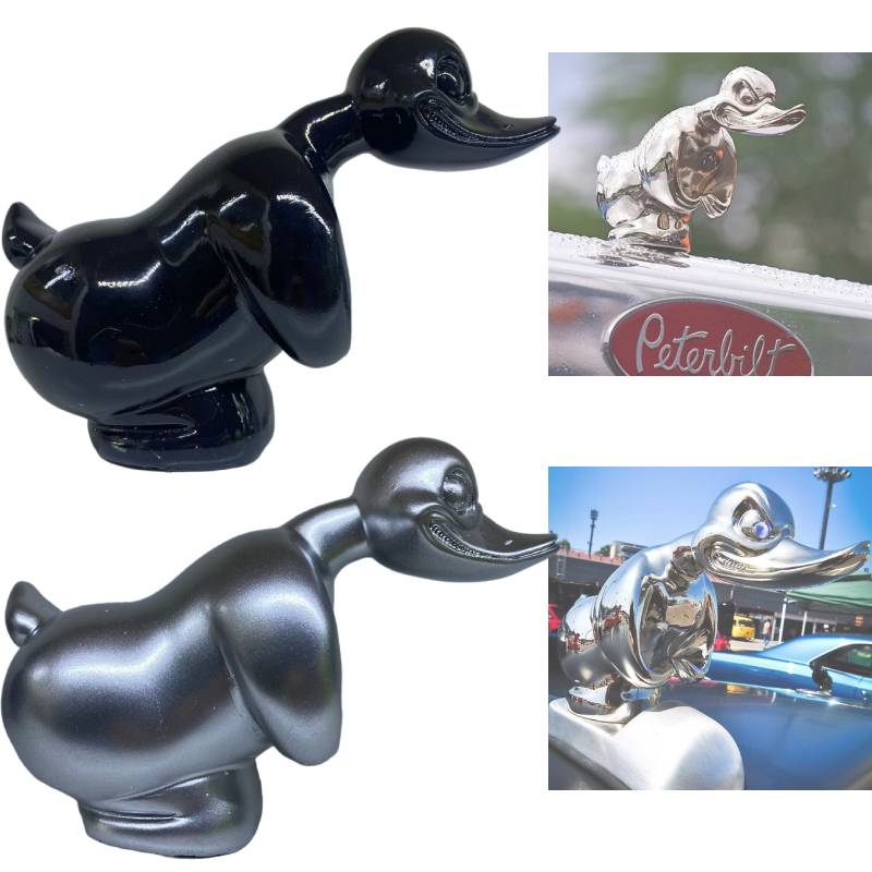 Angry Ornament Duck Resin Model Figurine For Car Motorcycle Decor Gift Convoy