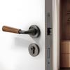 Magnetic Door Lock Wood Grain Safety Locks Simple Design Magnetic Lock  Bedroom Use