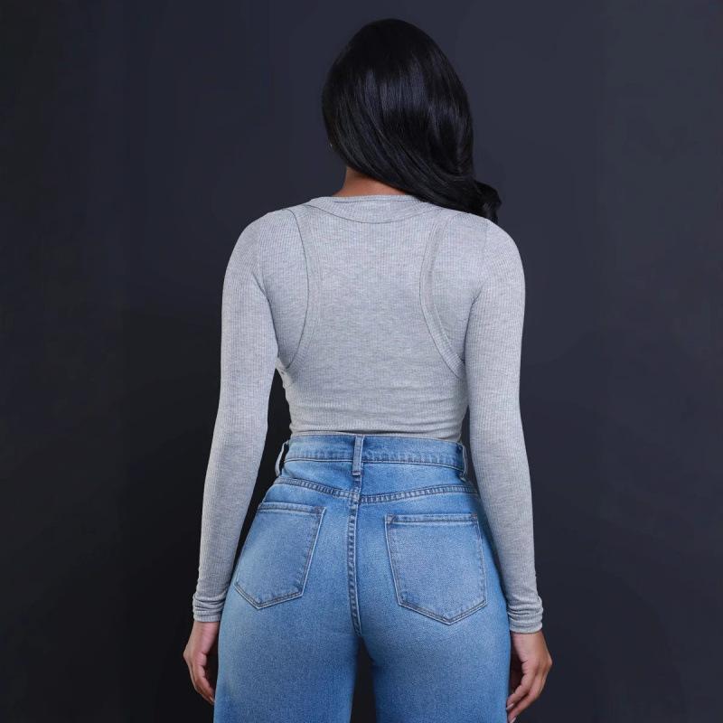 Ripped Jeans Women's High Waist Loose Straight Wide Leg Pants Stylish Frayed Hem Pants, Light Wash with Edgy Vibe