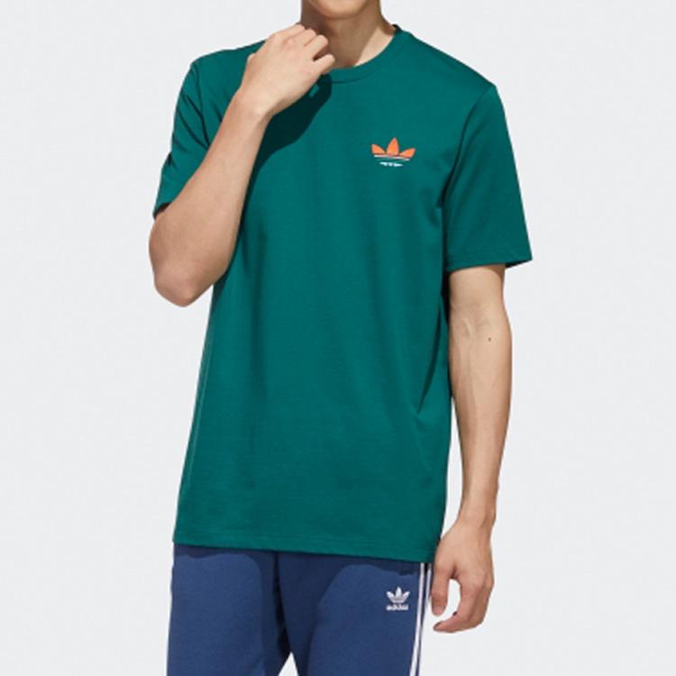adidas originals Sports Short Sleeve Forest Green Men's GP4305