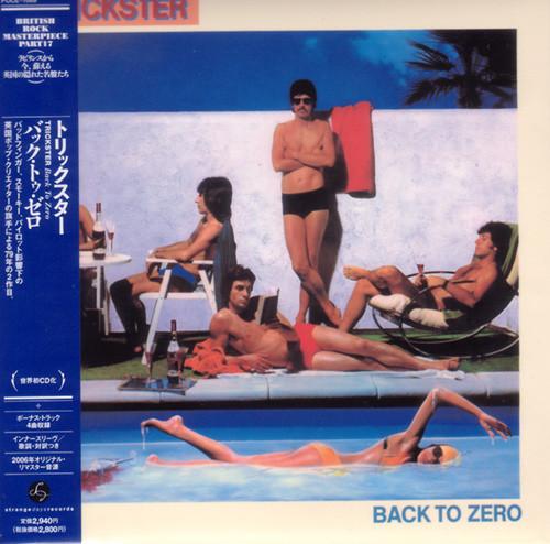 

CD TRICKSTER Back to Zero POCE1069 STRANGE DAYS 2006 Japan ObiRock Used