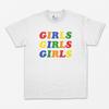 Mädchen Mädchen Mädchen T-Shirt - Kawaii - Grunge - Y2K Ästhetik - Weibliche Zukunft - Stolz - Kawaii - Girl Power - 90er - Meme S M L XL