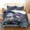 Mummy Girls Anime Bettwäsche-Set Bettbezug Bett-Set Steppdecke Kissenbezug Bettdecke King Queen Größe Jungen Erwachsene Bettwäsche-Set