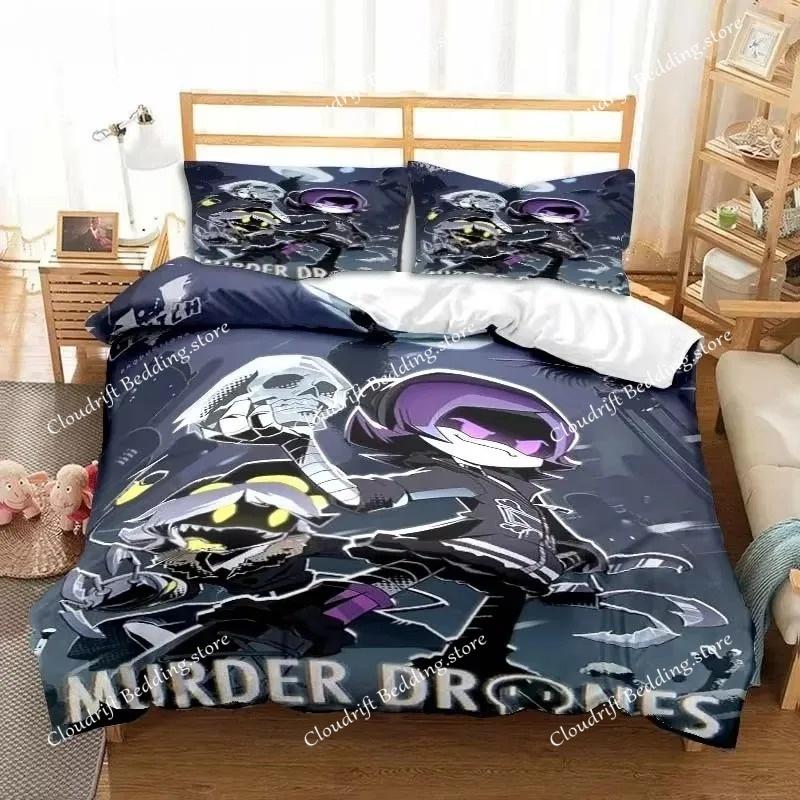 Mummy Girls Anime Bettwäsche-Set Bettbezug Bett-Set Steppdecke Kissenbezug Bettdecke King Queen Größe Jungen Erwachsene Bettwäsche-Set