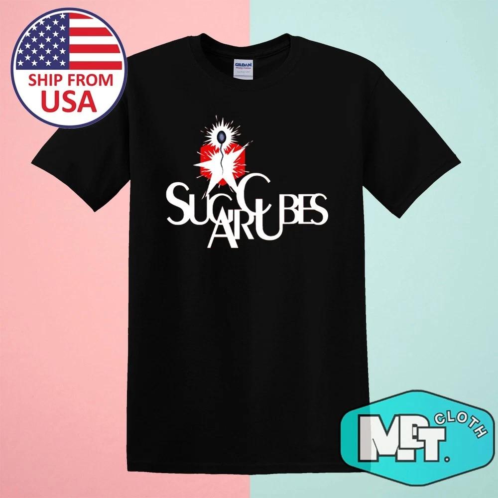 Sugarcubes Bjork Men s Black Size S-5XL 3XL